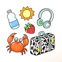 This Summer Funky & Easy Coloring Book - 3