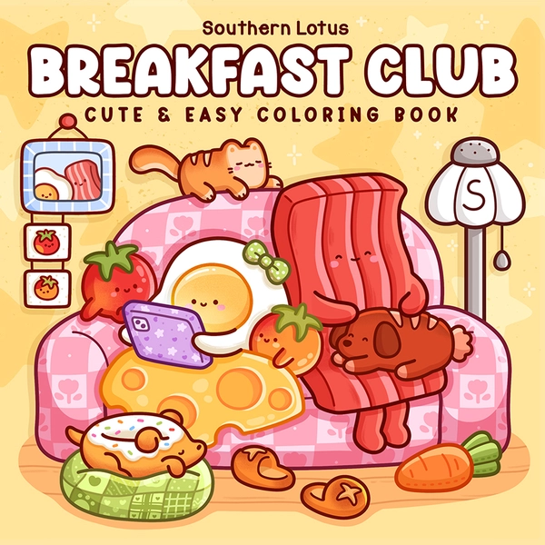 Breakfast Club Coloring Book - 1