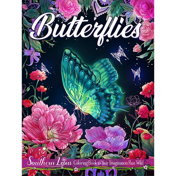 Butterflies Coloring Book - 1