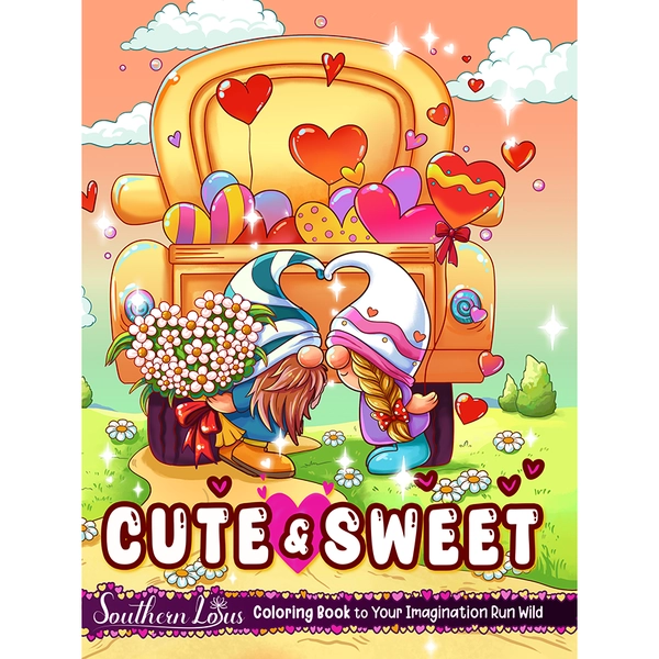 Cute & Sweet Coloring Book - 1