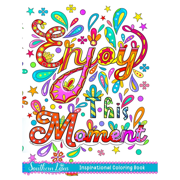 Enjoy This Moment Coloring Book - 1