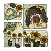 Girl Spaces Cute & Easy Coloring Book - thumbnail - 3