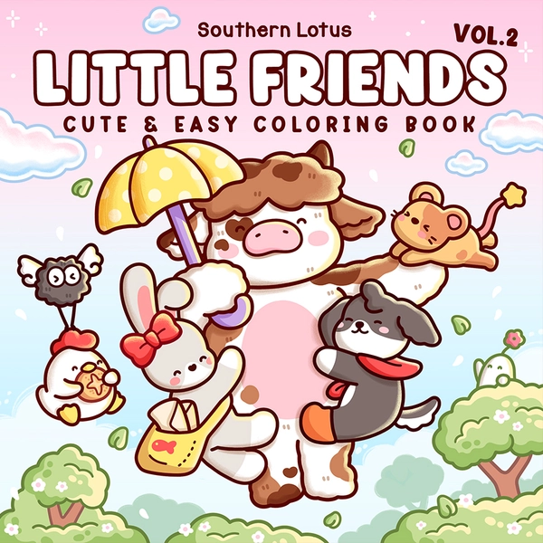 Little Friends Vol. 2 Coloring Book - 1