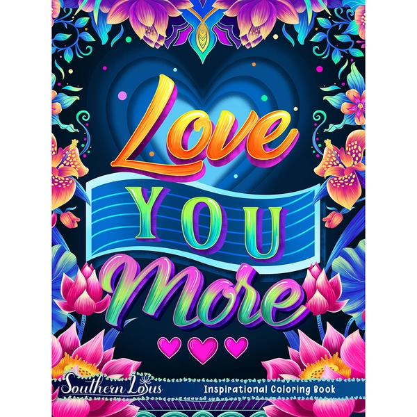 Love You More Coloring Book - 1