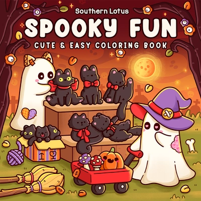 Spooky Fun Coloring Book - 1