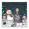 Spooky Xmas Cute & Easy Coloring Book - thumbnail - 3