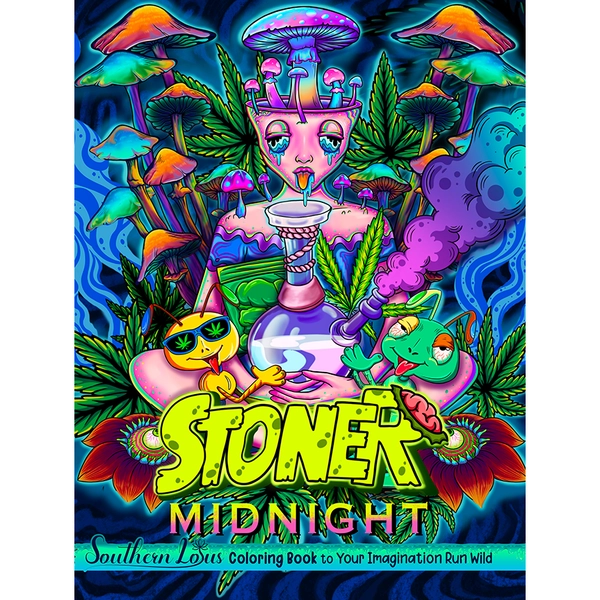 Stoner Midnight Coloring Book - 1