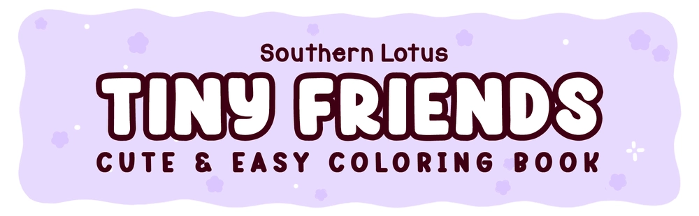 Tiny Friends Coloring Book - content plus - 0