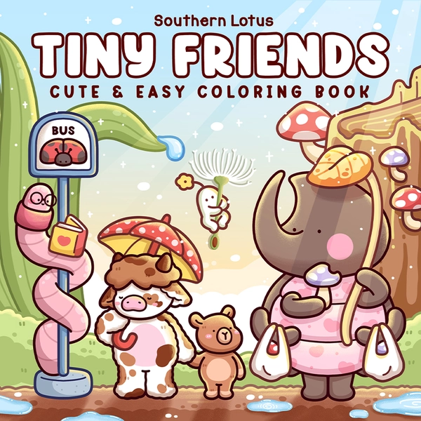 Tiny Friends Coloring Book - 1