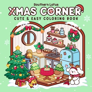 Xmas Corner Coloring Book